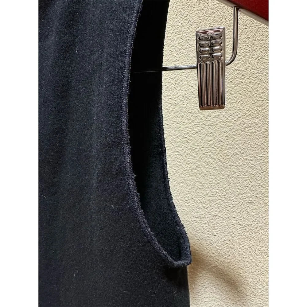 Good American Women's Black Sleeveless Bodysuit‎ Size 3 Mock Neck Snap Closure - Picture 2 of 5